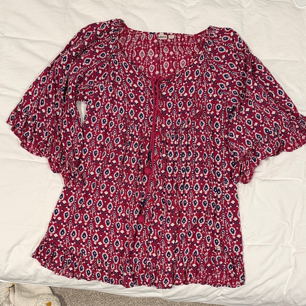 Roxy Women's Patterned Dress - Pink